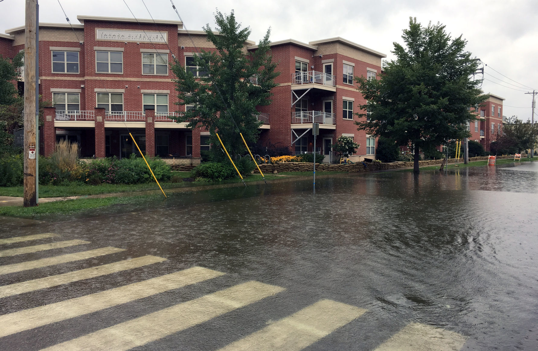 Flooding on East Main Street